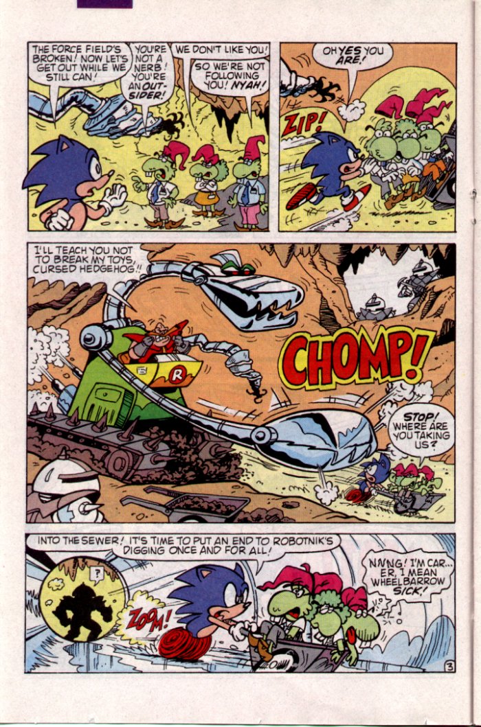 Sonic - Archie Adventure Series May 1994 Page 9